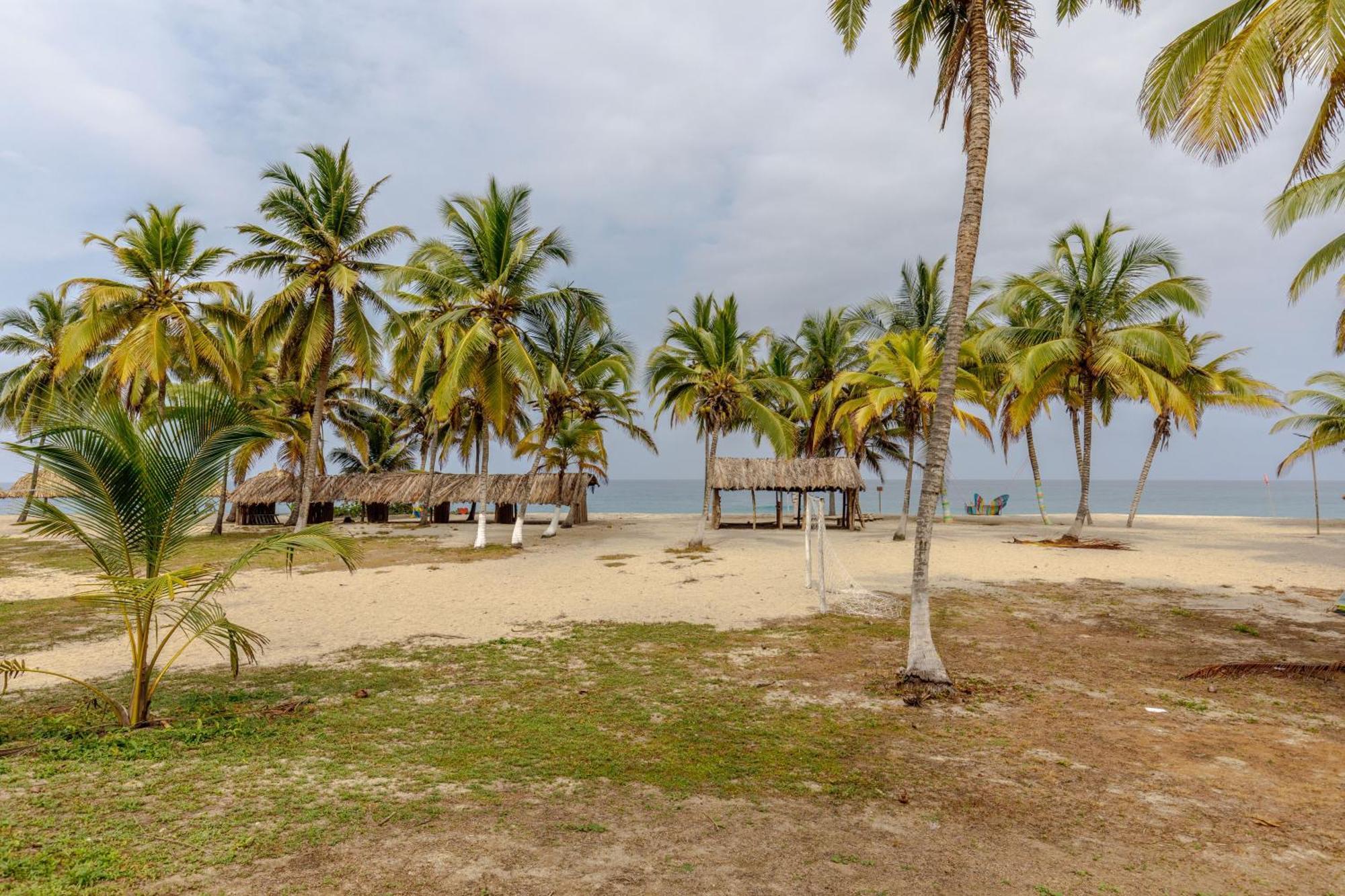 Casa De Campo Castillete Dentro Del Parque Tayrona El Zaino Exteriör bild