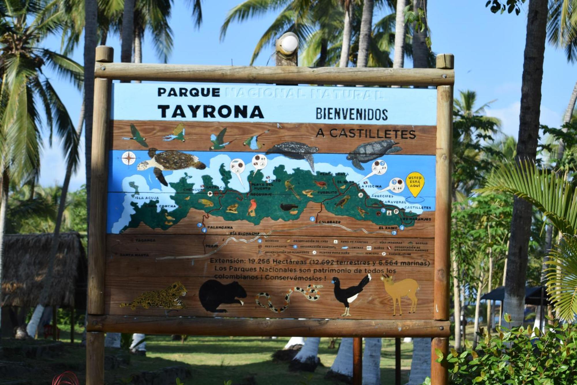 Casa De Campo Castillete Dentro Del Parque Tayrona El Zaino Exteriör bild
