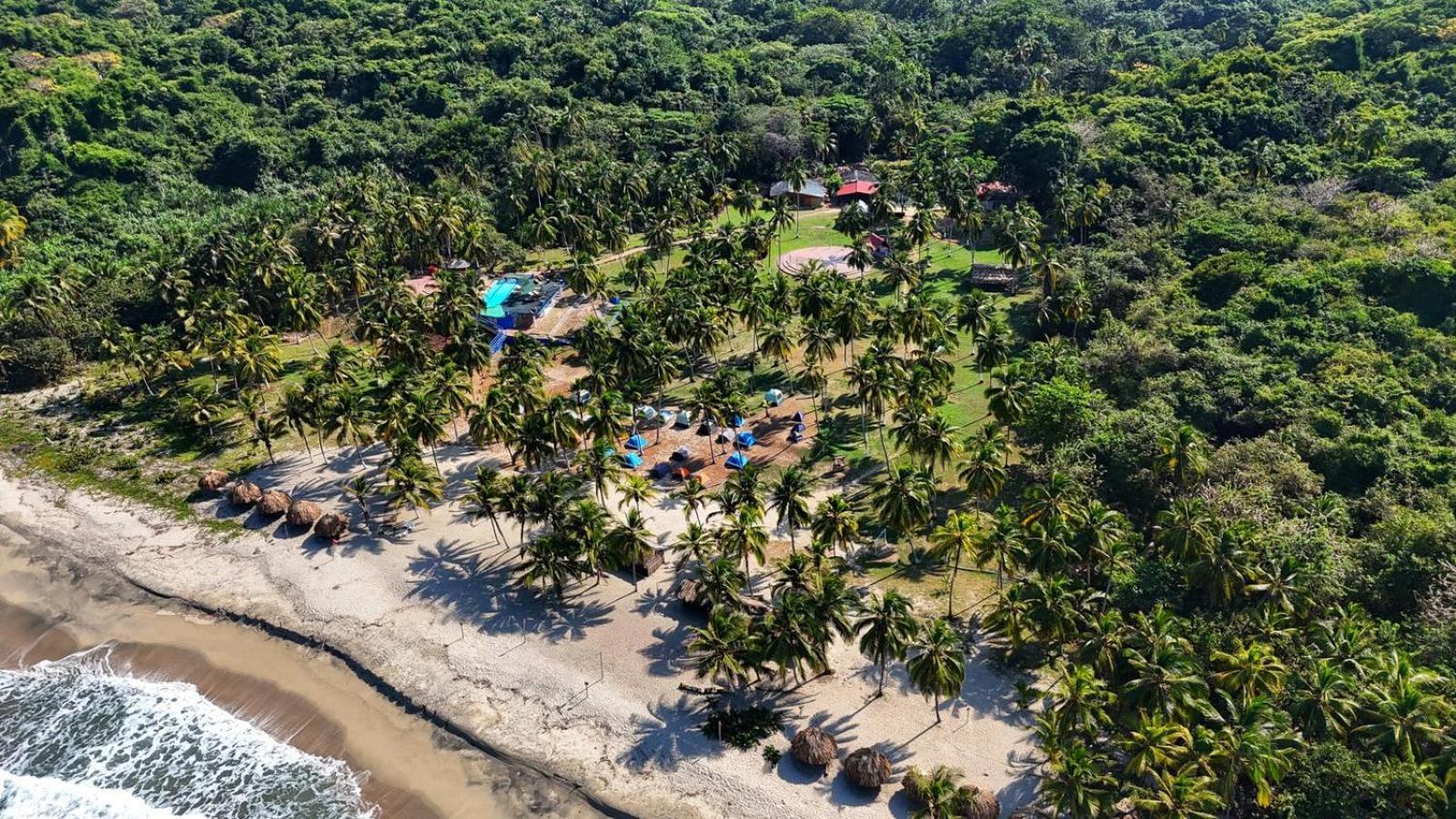 Casa De Campo Castillete Dentro Del Parque Tayrona El Zaino Exteriör bild