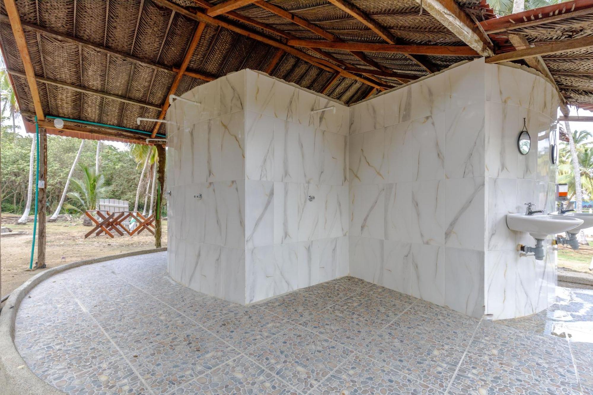 Casa De Campo Castillete Dentro Del Parque Tayrona El Zaino Rum bild